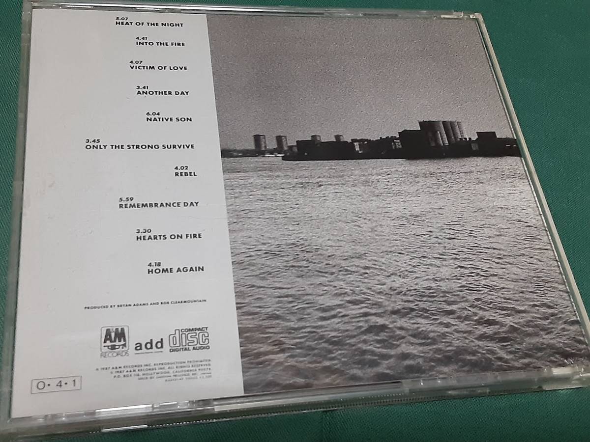 BRYAN ADAMS ブライアン・アダムス◆『イントゥ・ザ・ファイヤー』日本盤CDユーズド品_画像3