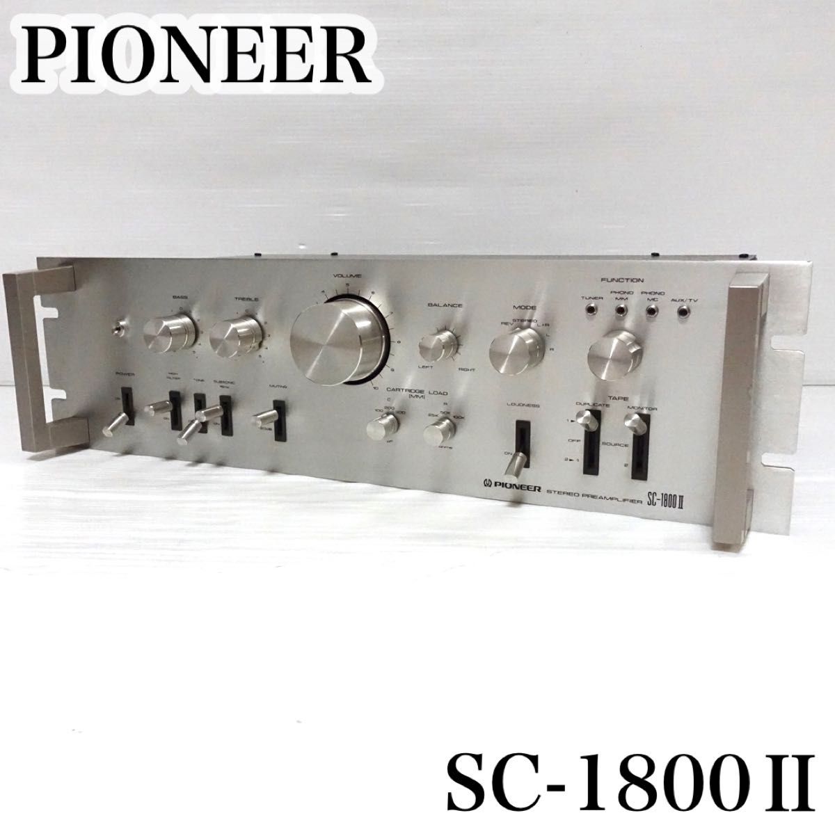 希少・動作品】 Pioneer パイオニア アンプ SC-1800Ⅱ-