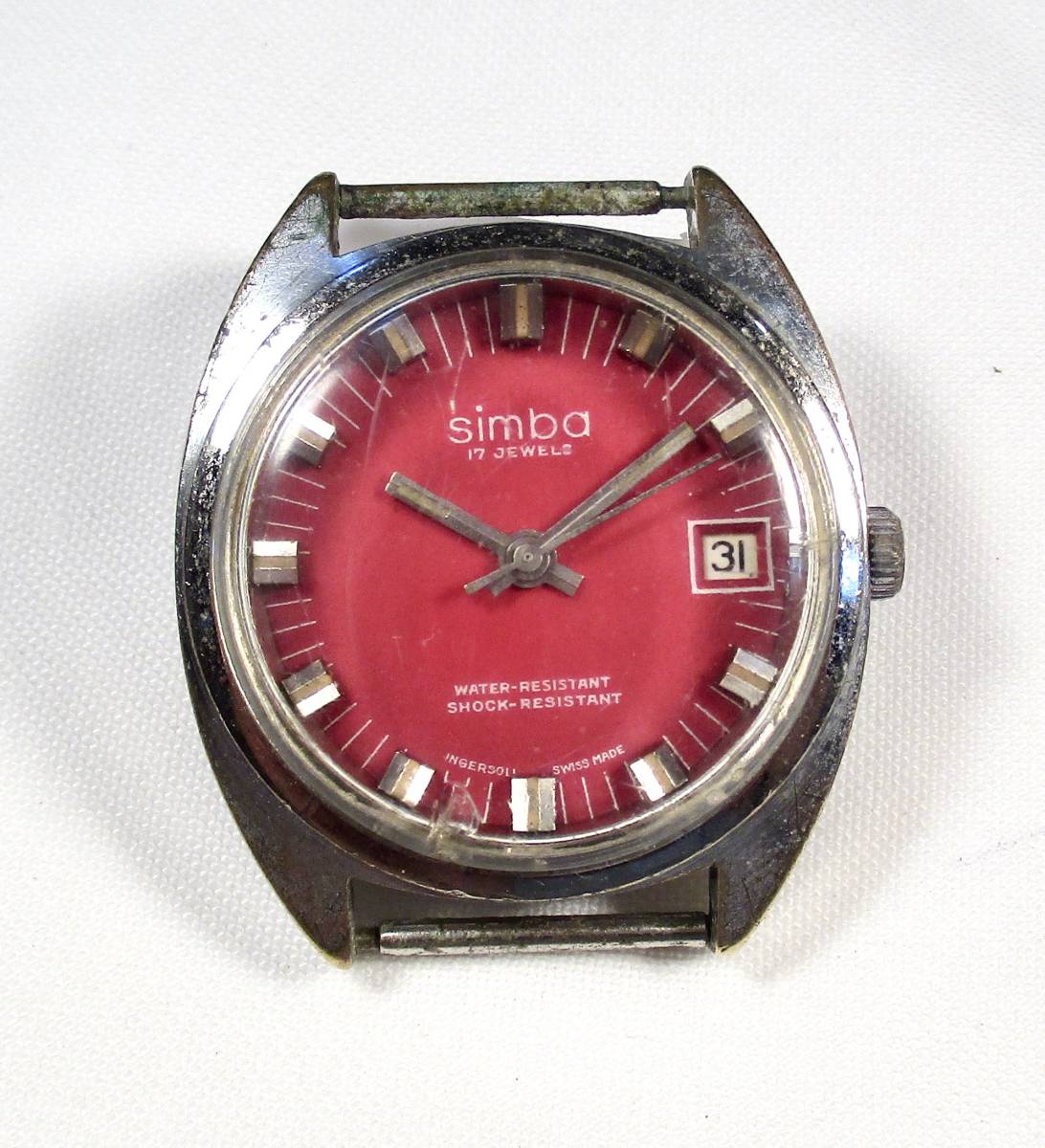 ☆ SIMBA 紳士用　腕時計　暦付　1960年頃