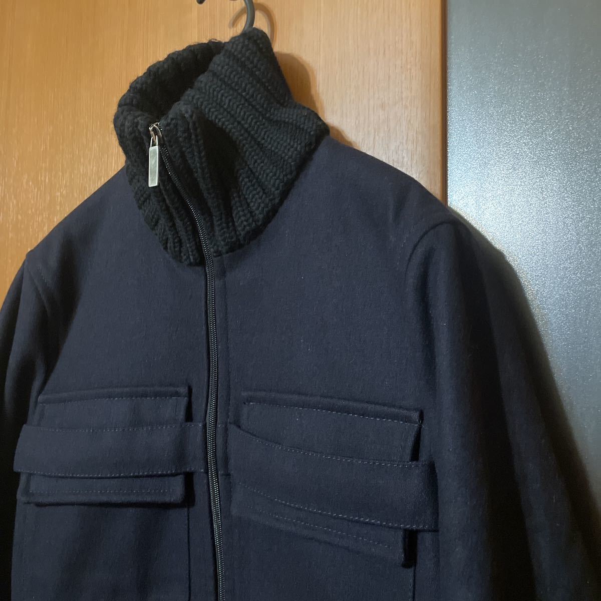 希少 アーカイブ『DIRK BIKKEMBERG』90sイタリア製リブ切り替え 希少 アーカイブ『DIRK BIKKEMBERG』90sイタリア製リブ切り替え