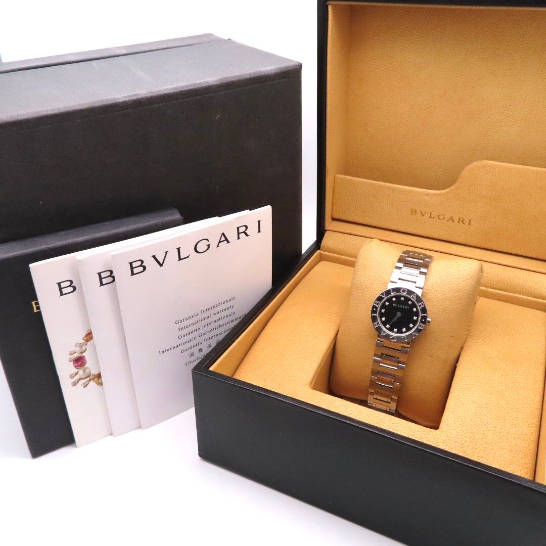 BVLGARI】ブルガリ 時計 'BB23SS' 12Pダイヤモンド 新型モデル