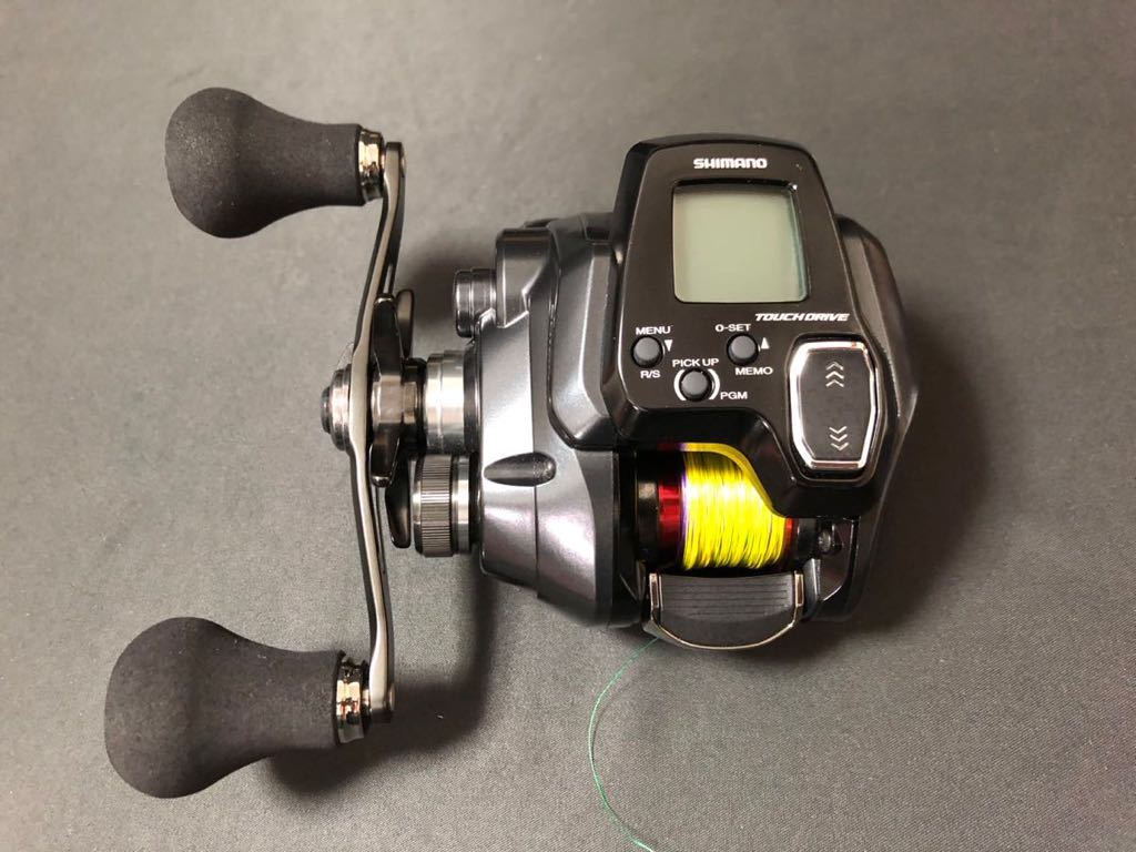 8^42 used beautiful goods Shimano (SHIMANO) force master 201DH (ForceMaster  201DH) electric reel storage sack, power cord, owner manual attaching .:  Real Yahoo auction salling