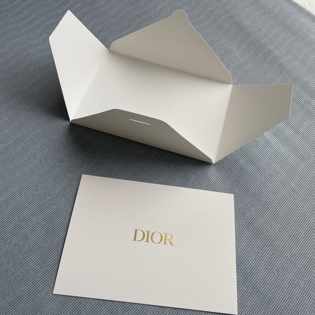 DIOR メッセージカード　ディオール　Dior レターセット　ミニレター　サプライズ　ギフト　プレゼント Dior ディオール 