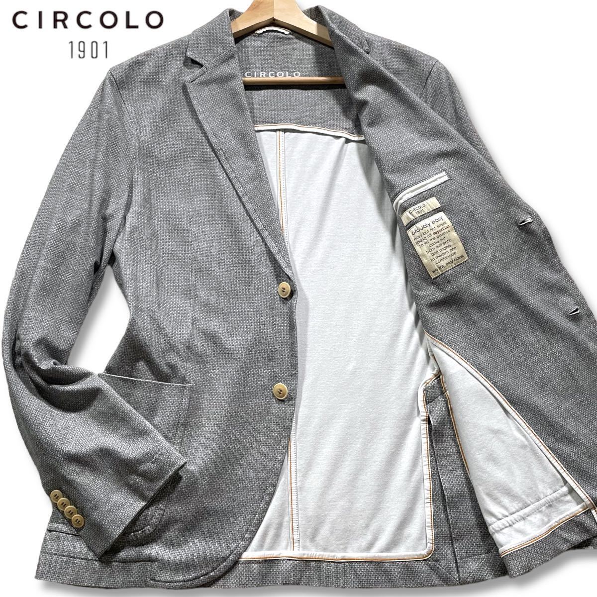 極美品/XLサイズチルコロ 1901 テーラードジャケット CIRCOLO1901