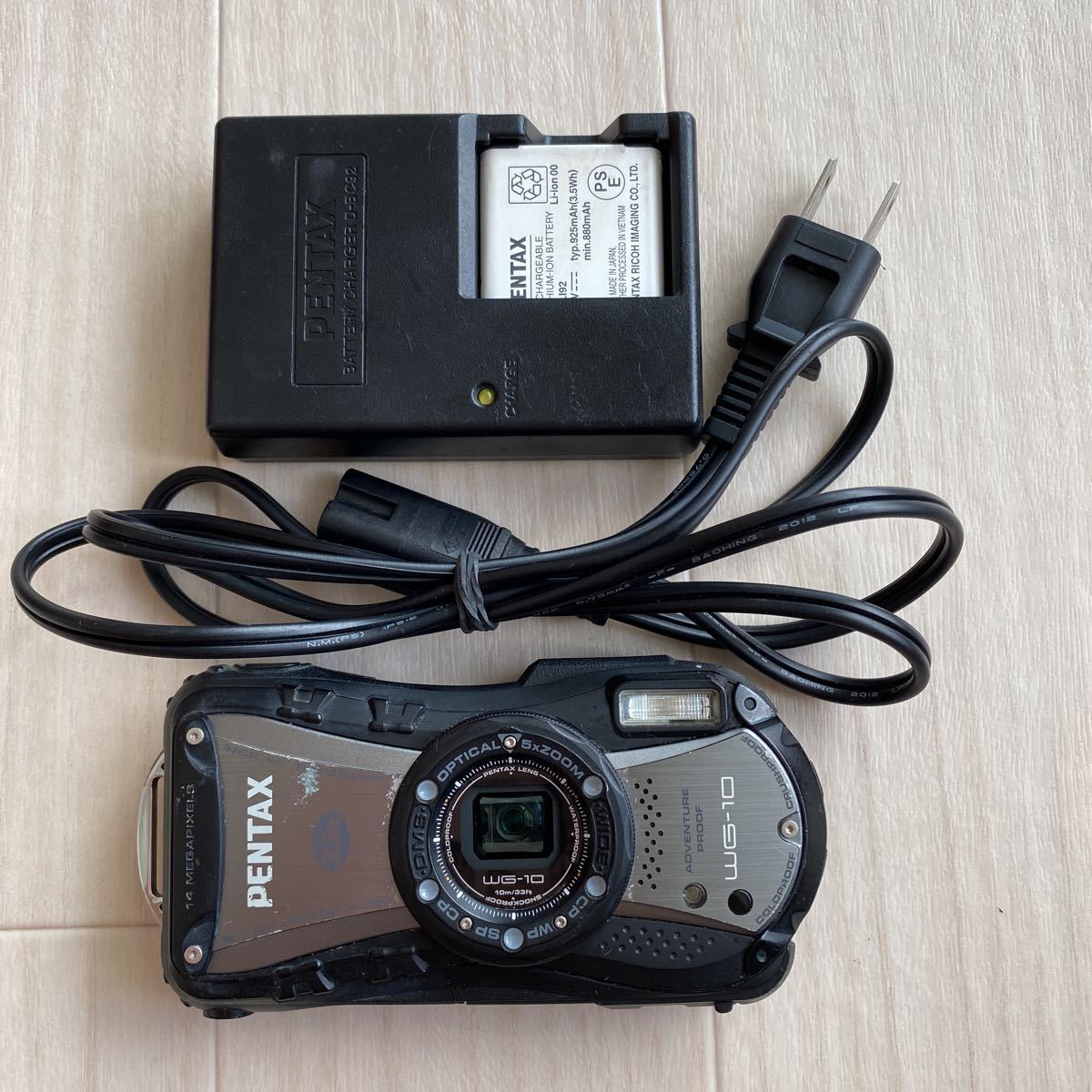 玄関先迄納品 ○難あり PENTAX D2031 送料無料 防水 デジカメ デジタル