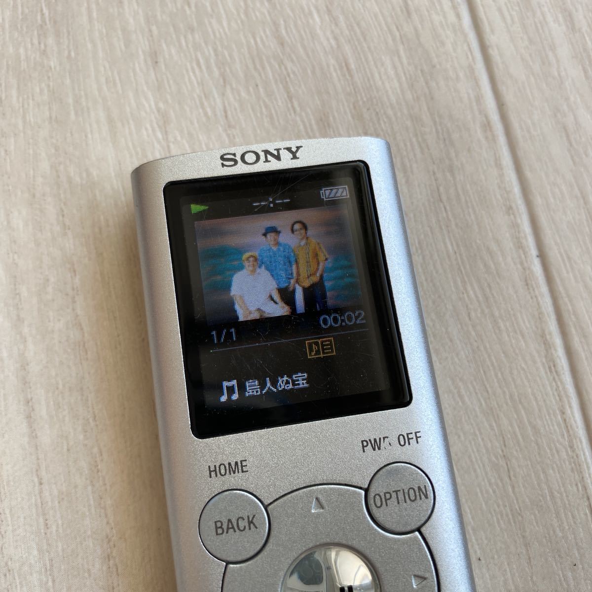 ●難あり SONY WALKMAN NW-E052 ソニー デジタルウォークマン W172_画像2