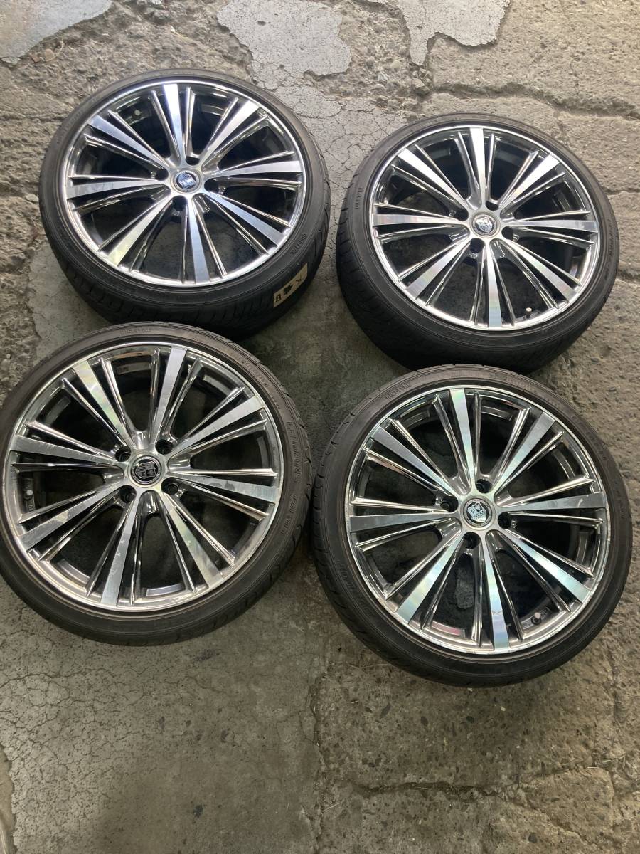 クローム パフォーマンスホイール 製 6.5J-17インチ +43 PCD100の4穴