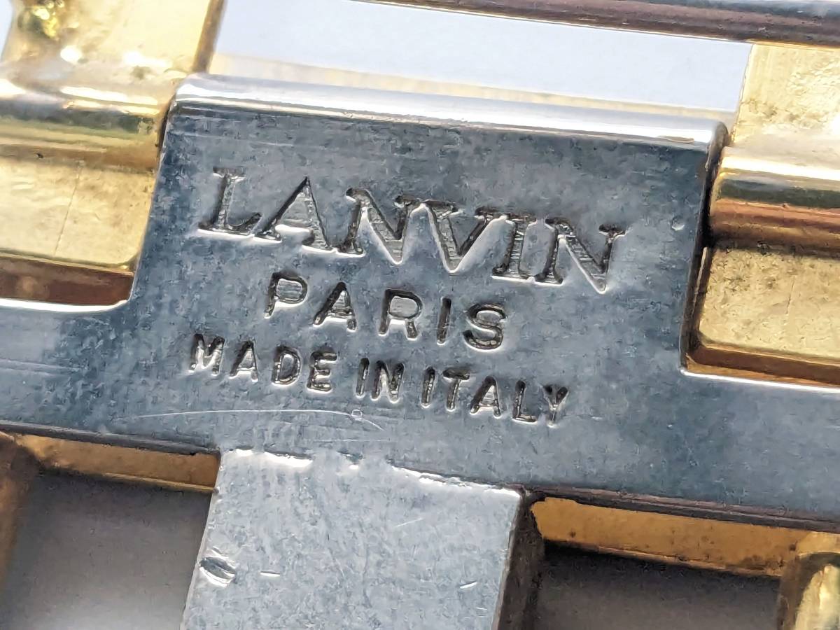 B16 ベルト バックル belt buckle ランバン LANVIN 留め具 金具 ファッション 小物 装飾 服飾 アクセサリー 送料無料_画像6