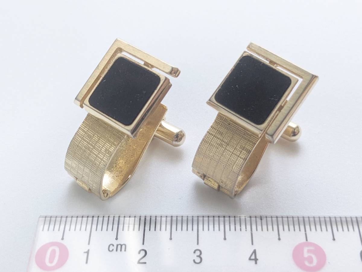 ◇CW69 カフリンクス カフス ボタン ゴールド ラップアラウンド Wrap Cufflinks ベルト メッシュ チェーン アクセサリー 送料無料 