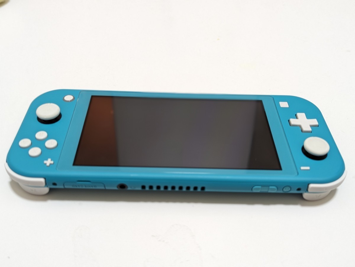 美品・稼働品】Nintendo Switch lite 本体ターコイズ HDH-001/初期化