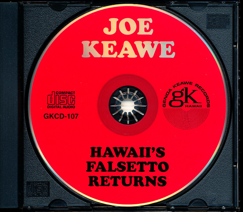盤面良好 ジョー・ケアヴェ/Joe Keawe - Hawaii's Falsetto Returns　4枚同梱可能　5B000008RVP_画像3
