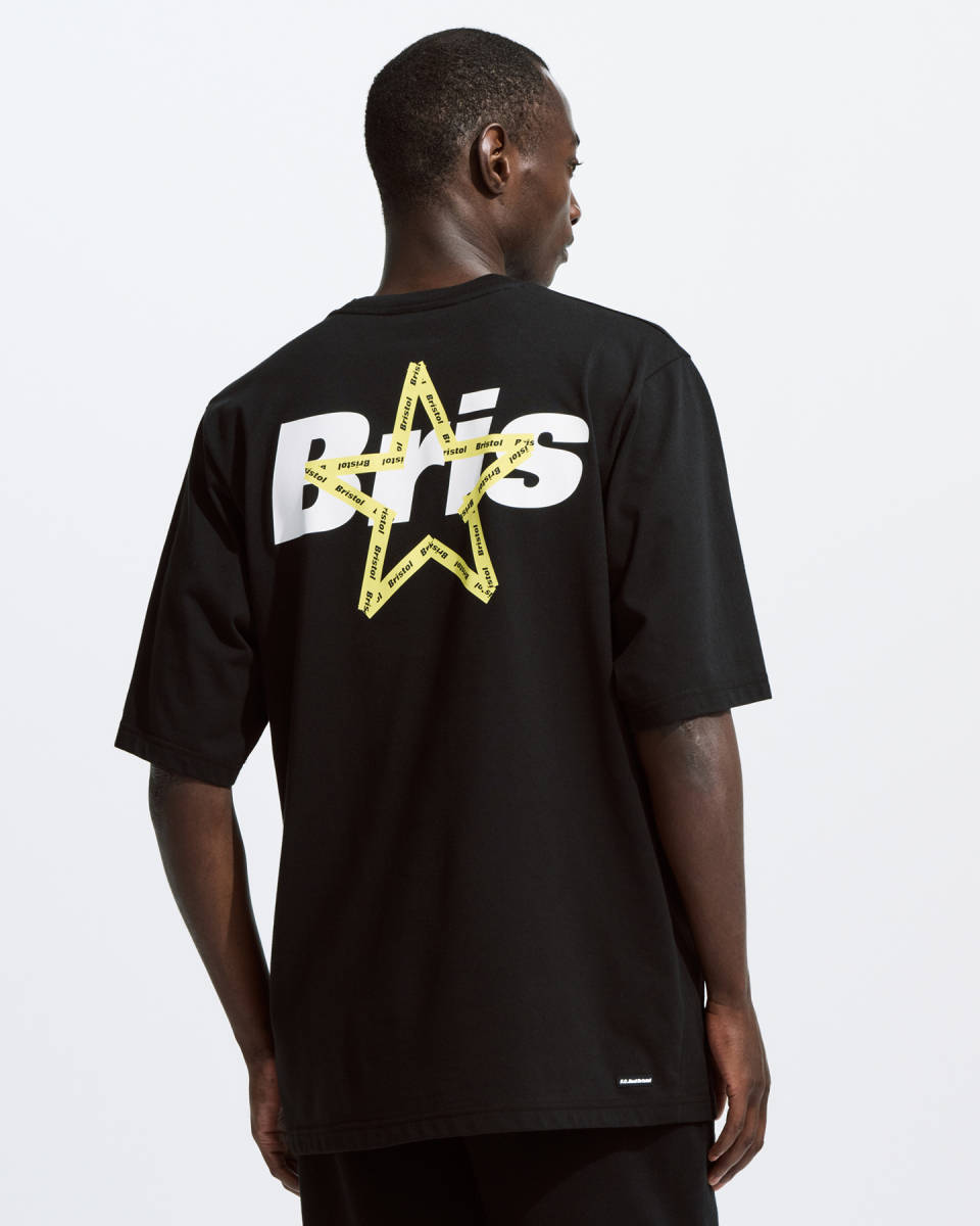 FCRB 23AW TROPHY RIBBON STAR BAGGY TEE-