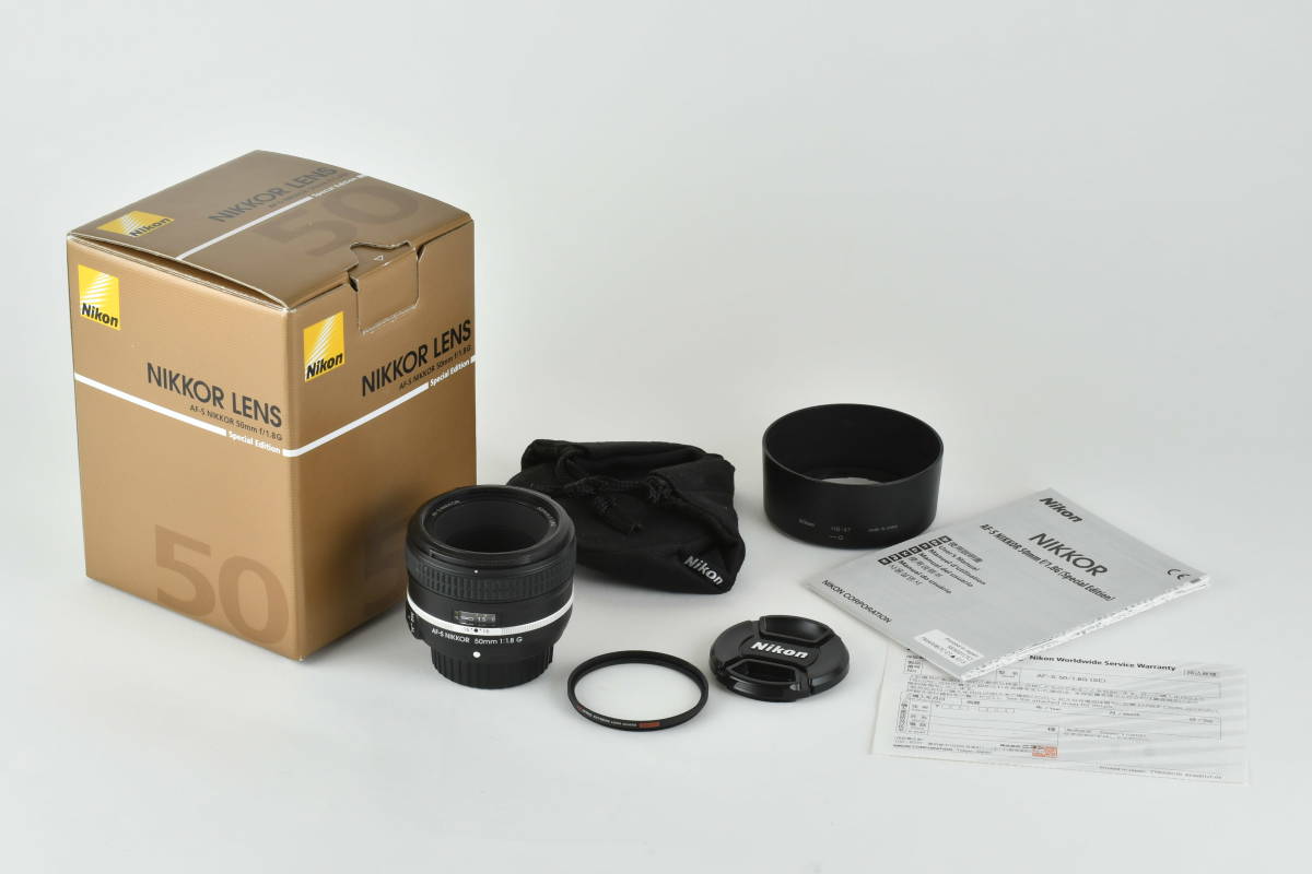 お得な情報満載 50mm 1:1.8 Special Edition AF-S NIKON ニコン