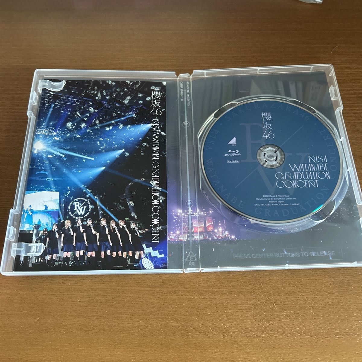 通常盤(初回仕様/取) 櫻坂46 DVD RISA WATANABE GRADUATION CONCERT 22/12/7発売