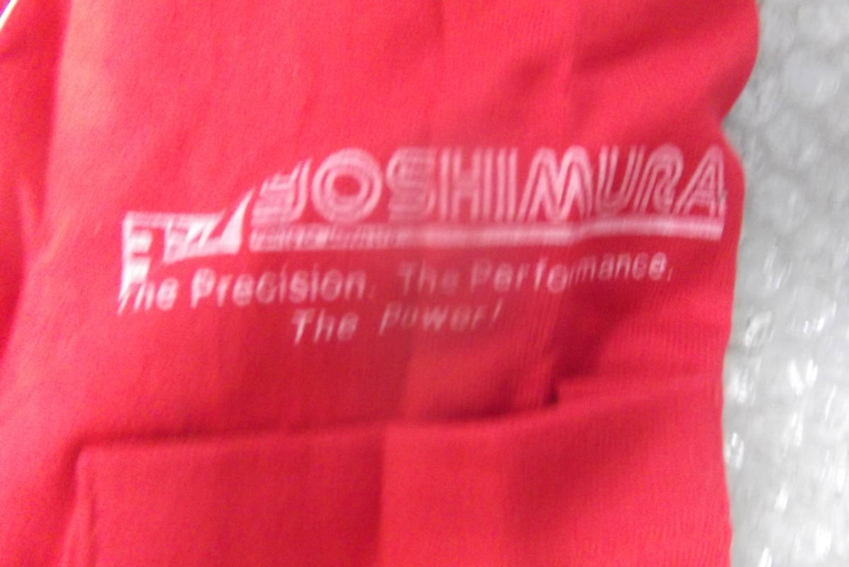 ヨシムラ　Ｔ シャツ　赤　Ｍ　当時物　未使用品_画像3