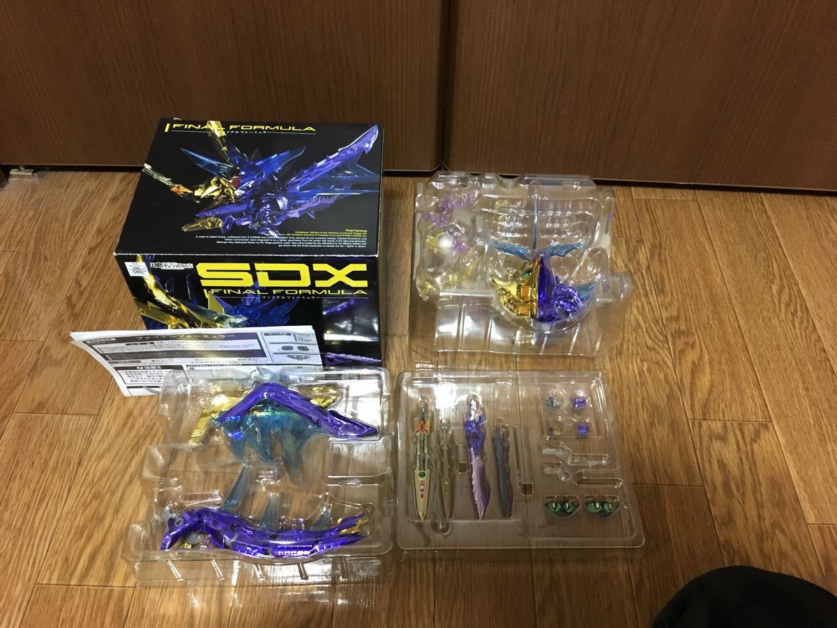 Premium Bandai Limited SDX Final Formula Miyara    原文:プレミアムバンダイ限定SDXファイナルフォーミュラー 美品