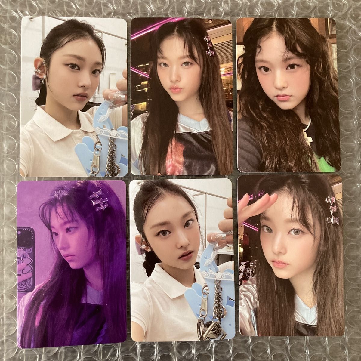 NewJeans Get Up weverse album ヘリン トレカ 6枚 コンプ NewJeans Get Up weverse album ヘリン トレカ 6枚 コンプ