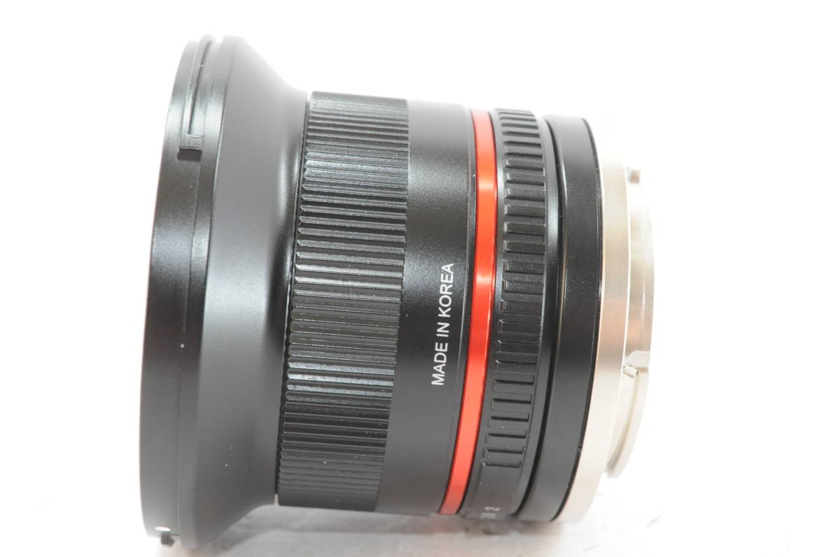 ★特上品★ サムヤン SAMYANG 12ｍｍ Ｆ2.0 NCS CS ブラック ソニー E APS-C用 ＃8962_画像2