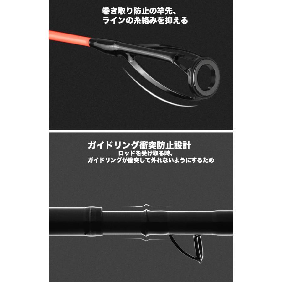 4.5M ロッド コンパクト 釣り竿 投げ竿 釣竿 炭素繊維 伸縮式 PE0.8-4#対応 超遠投 大物 高弾性 カーボン繊維 操作簡単 カーボン_画像10