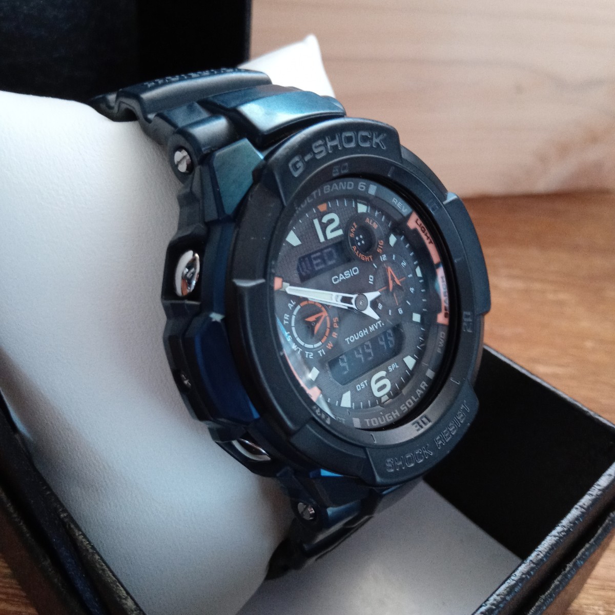 レアカラー【グラビティマスター】G-SHOCK「GW-3500B」CASIO スカイ