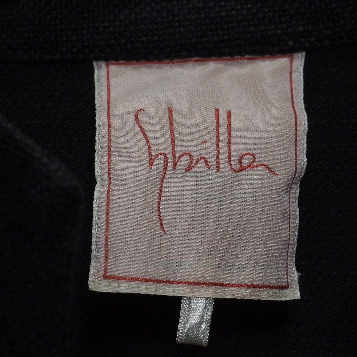 Sybilla◆シビラ スタンドカラー 七分袖ジャケット（チャコールグレー）サイズM◆USED_画像5