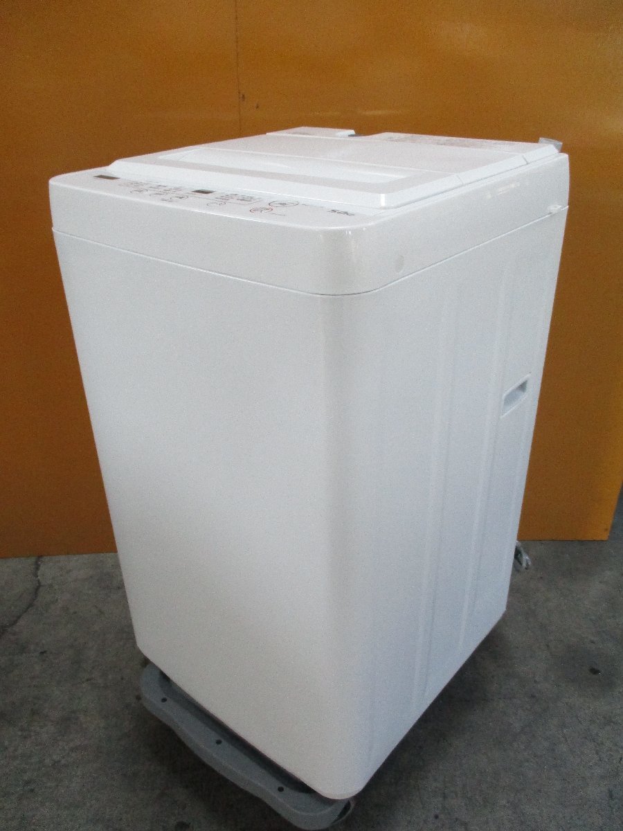 Yahoo!オークション - ◎2022年製 ヤマダ電機 全自動洗濯機 5kg YWM-...