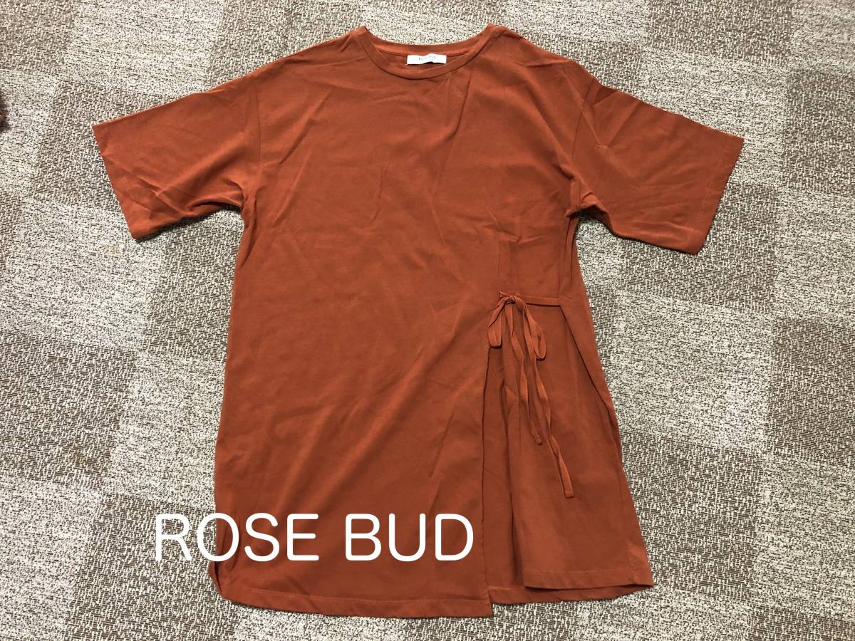 ROSE BUD◆ローズバッド チュニック◆半袖Tシャツ サイズF_画像1