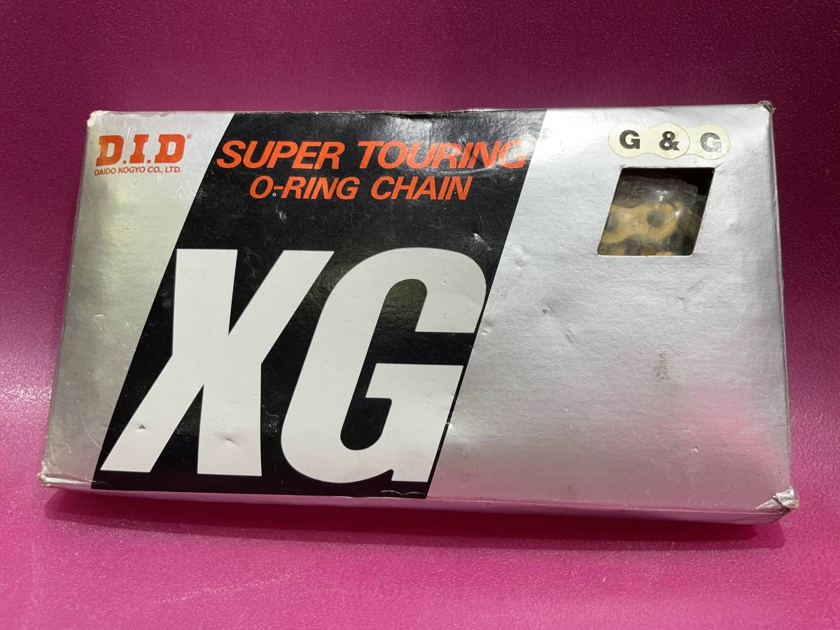 D.I.D SUPER　TOURING　50XGｖ　O-RING　CHAIN　Ｏ-リング　チェーン　120　当時物 GPZ900R　2輪_画像1