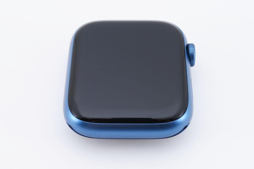 品質が 7 Watch 【箱付き極美品】Apple 45mm GPSモデル ブルー