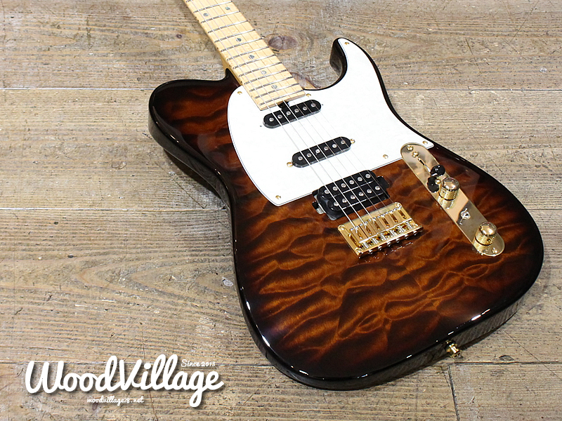 T's Guitars DTL-Custom Tiger Eye Burst | JChere雅虎拍卖代购