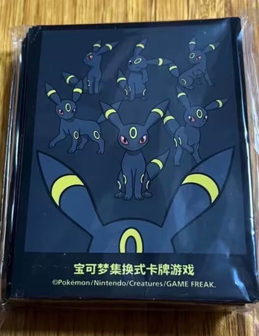 ポケットモンスター ポケモン イーブイ gxギフトボックス 簡体字 中国限定　正規品　ブラッキー 　スリーブ 64枚_画像1