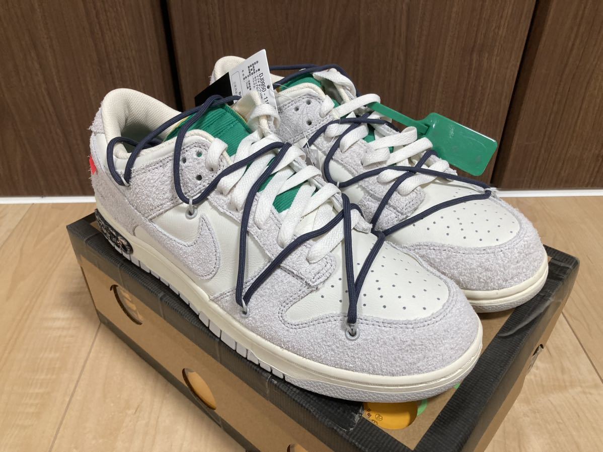 即決送料無料!! US12 30cm OFF-WHITE × NIKE DUNK LOW 1 OF 50 