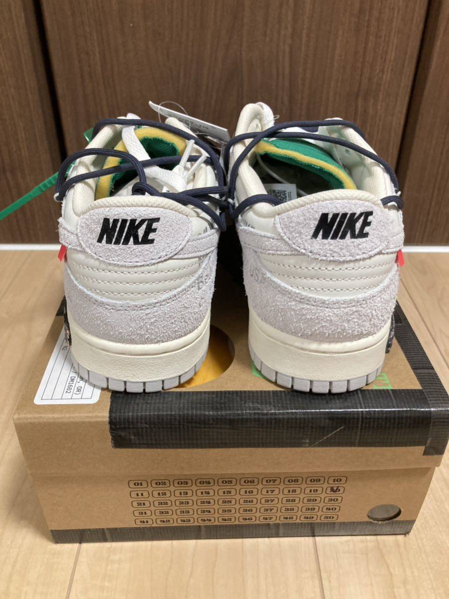 即決送料無料!! US12 30cm OFF-WHITE × NIKE DUNK LOW 1 OF 50 