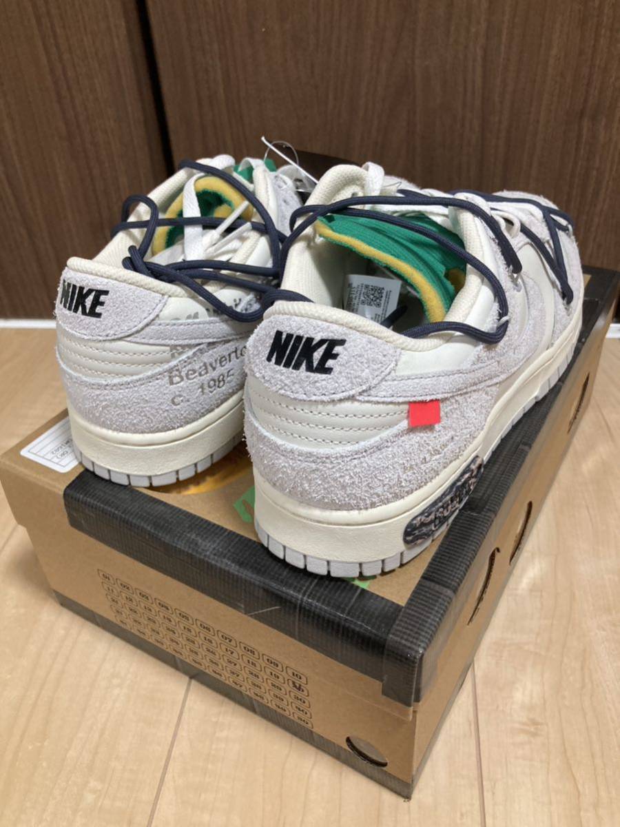 即決送料無料!! US12 30cm OFF-WHITE × NIKE DUNK LOW 1 OF 50 