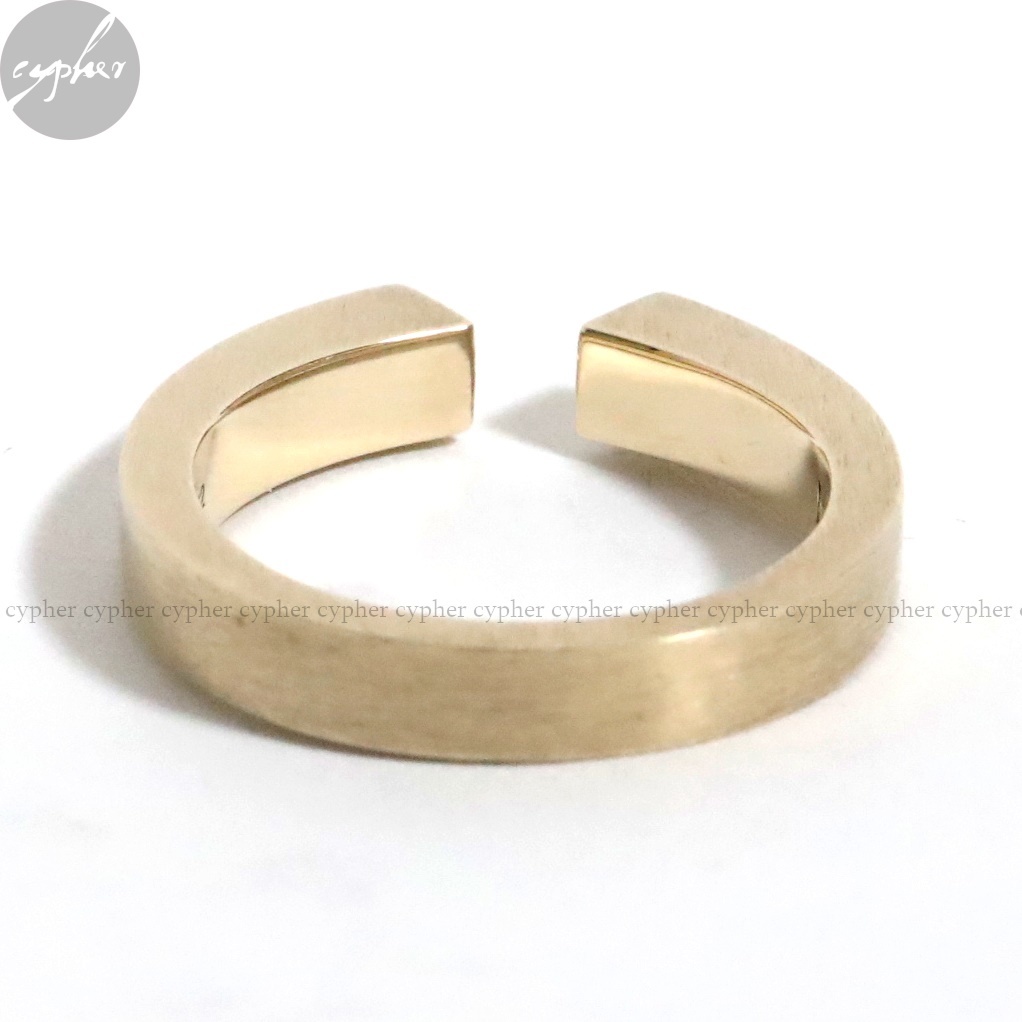 62 21 number new goods TOM WOOD 9K Split Ring Gold Diamond Tom wood TOMWOOD split ring Gold 9 gold diamond diamond band 