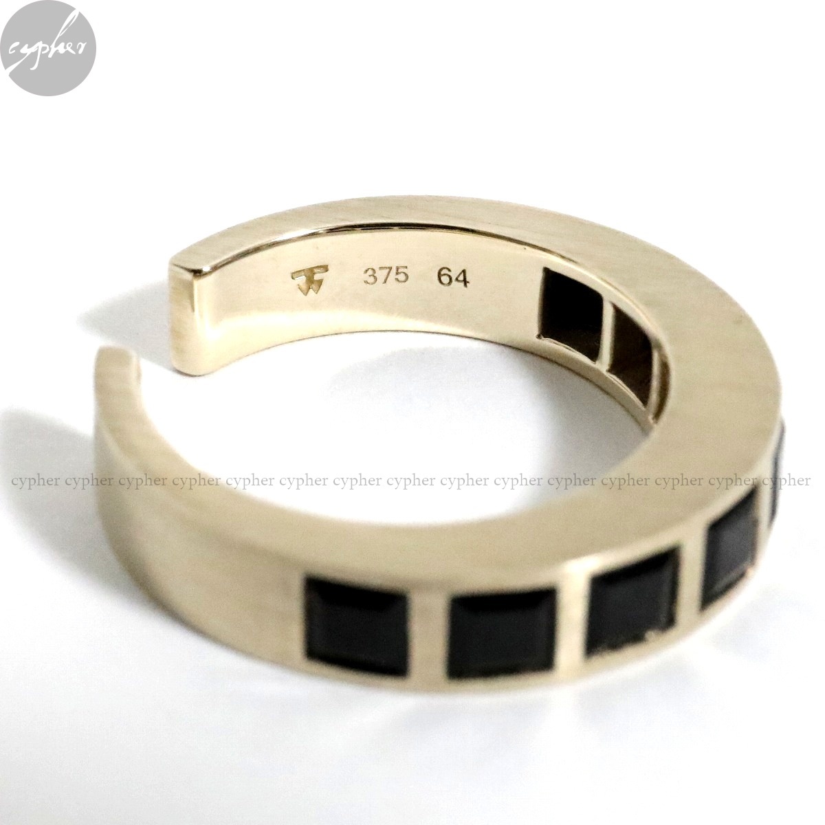 今季ブランド ブラック スクエア アーチ 9K TOMWOOD トムウッド Gold