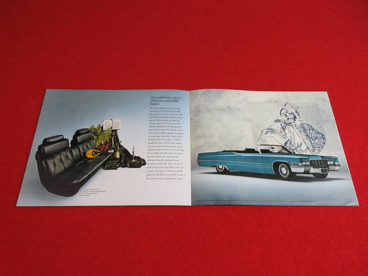 * GM CADILLAC 1969 Showa era 44 catalog envelope attaching *