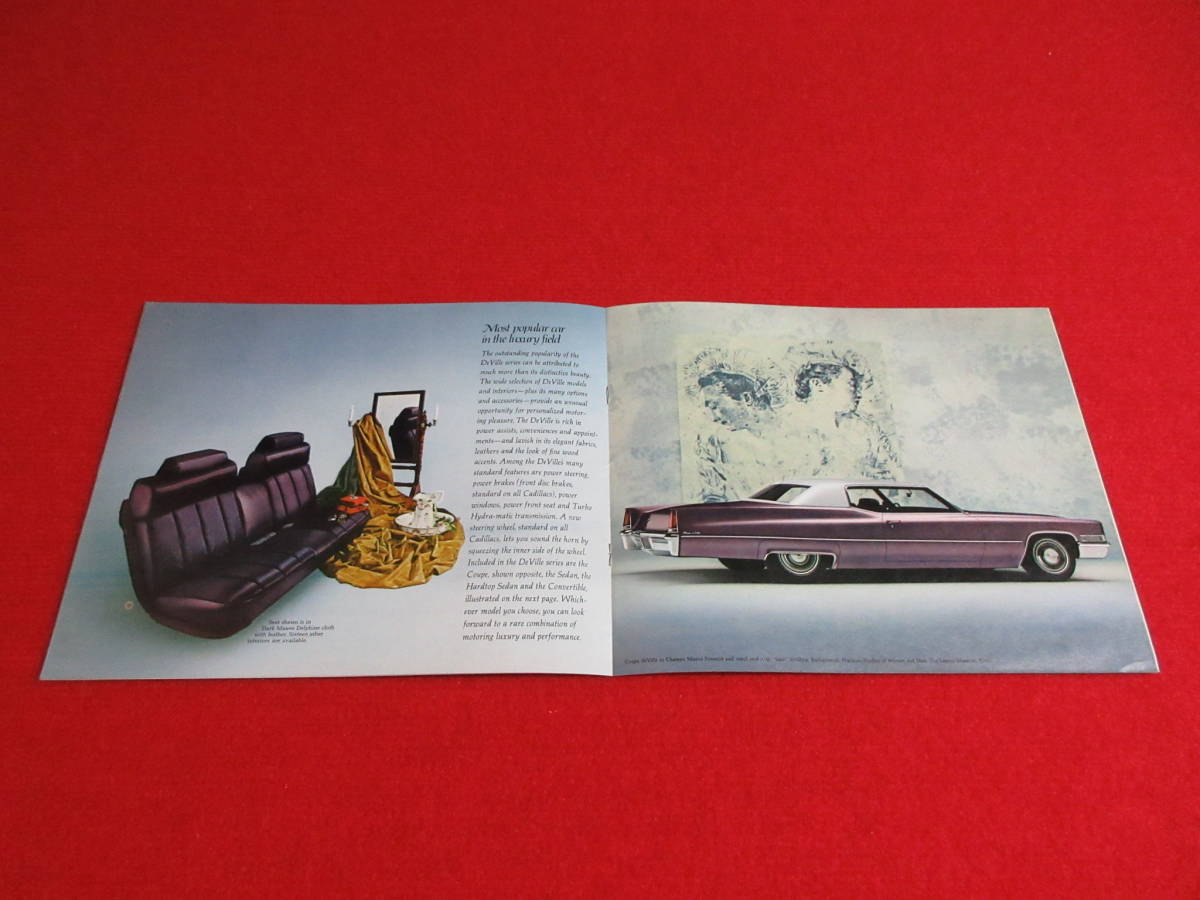 * GM CADILLAC 1969 Showa era 44 catalog envelope attaching *