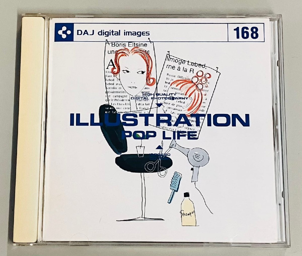 2YXS599★中古品★DAJ digital images 168 ILLUSTRATION POP LIFE [イラストシリーズ～ポップライフ]写真素材_画像1