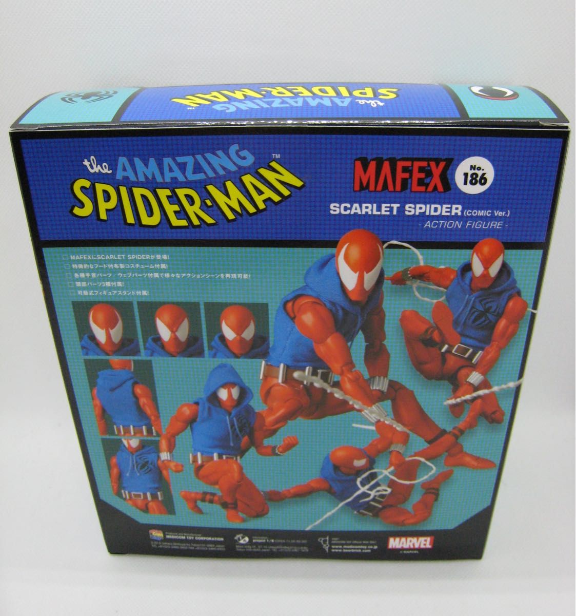 新品・未開封】MAFEX No 186 SCARLET SPIDER｜PayPayフリマ