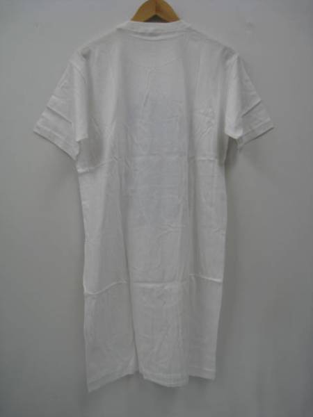Amway アムウェイ ロング Tシャツ ワンピース 白 ホワイト F_画像3
