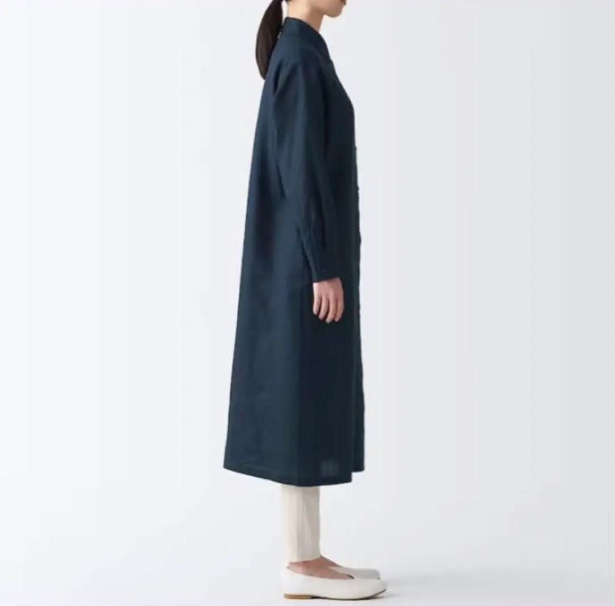 無印良品 2023new 新品 未使用 タグ付 リネン洗いざらし長袖 無印良品 2023new 新品 未使用 タグ付 リネン洗いざらし長袖