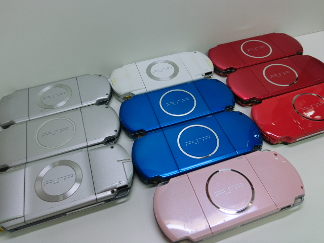 □ジャンク品□SONY PSP 本体 10台まとめ PSP-1000/PSP-2000/PSP-3000