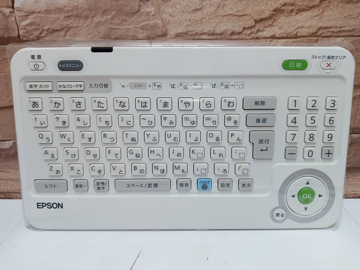 【動作確認済】未使用品 EPSON キーボード EU-223 エプソン カラリオプリンター用 キーボードのみ ワイヤレス_画像1