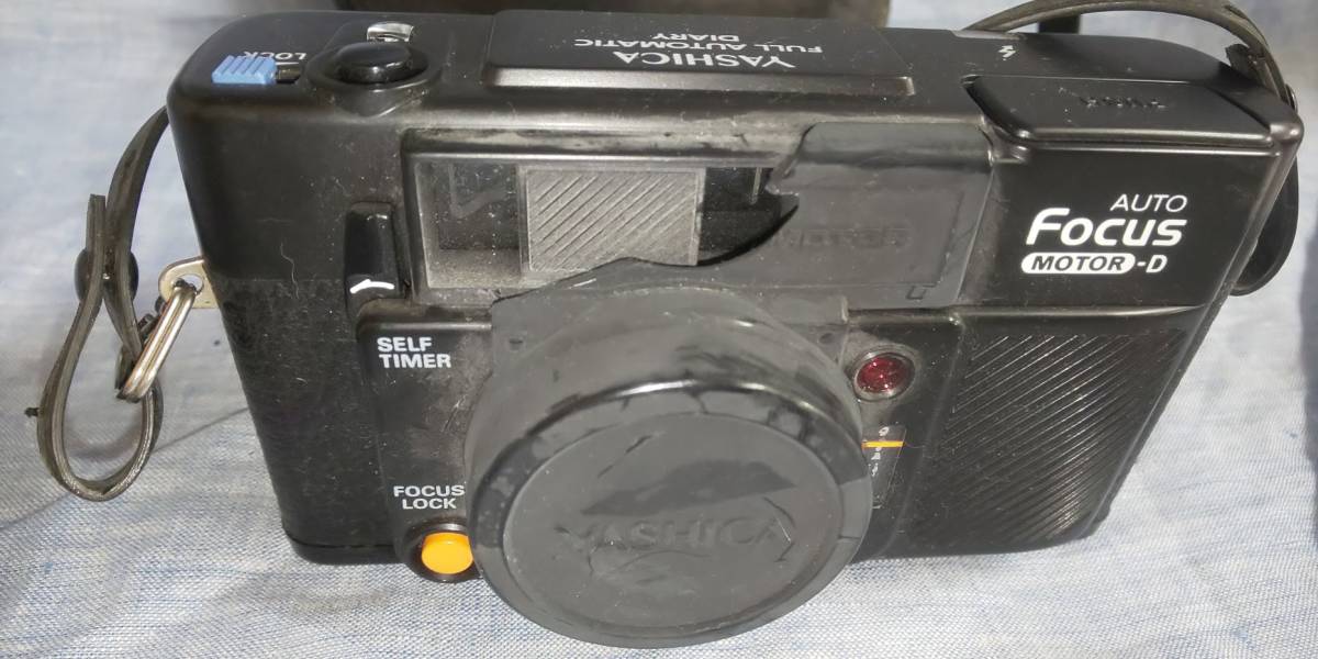 ~1円スタート～　ジャンク品　YASHIKA　フィルムカメラ　FULL AUTOMATIC DIARY　AUTO Focus MOTOR-D _画像2