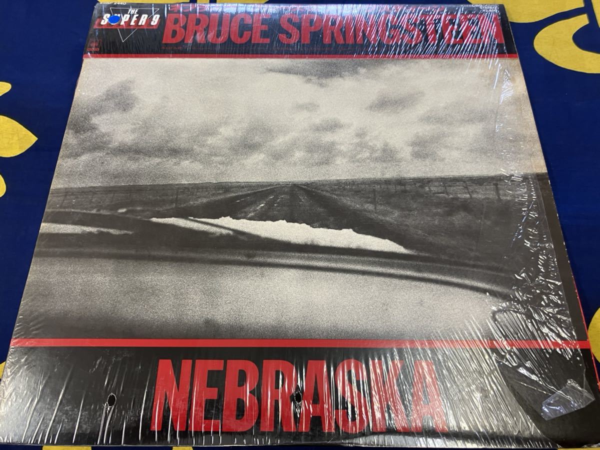 Bruce Springsteen★中古LP国内盤帯シュリンク付「ブルース・スプリングスティーン～ネブラスカ」の画像1