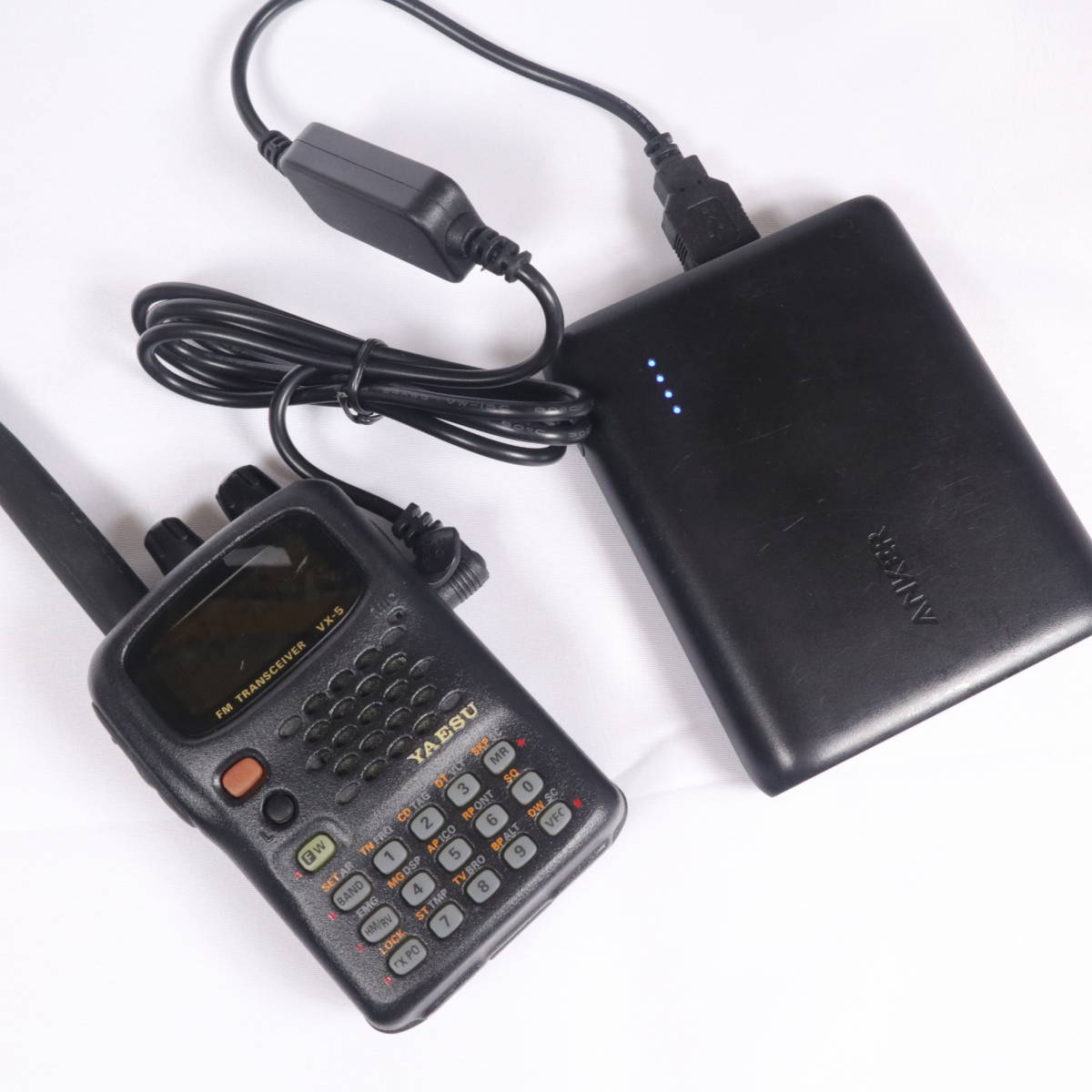 八重洲(YAESU)用 ハンディー機 USB充電用ケーブル(アダプタ) FT-1XD