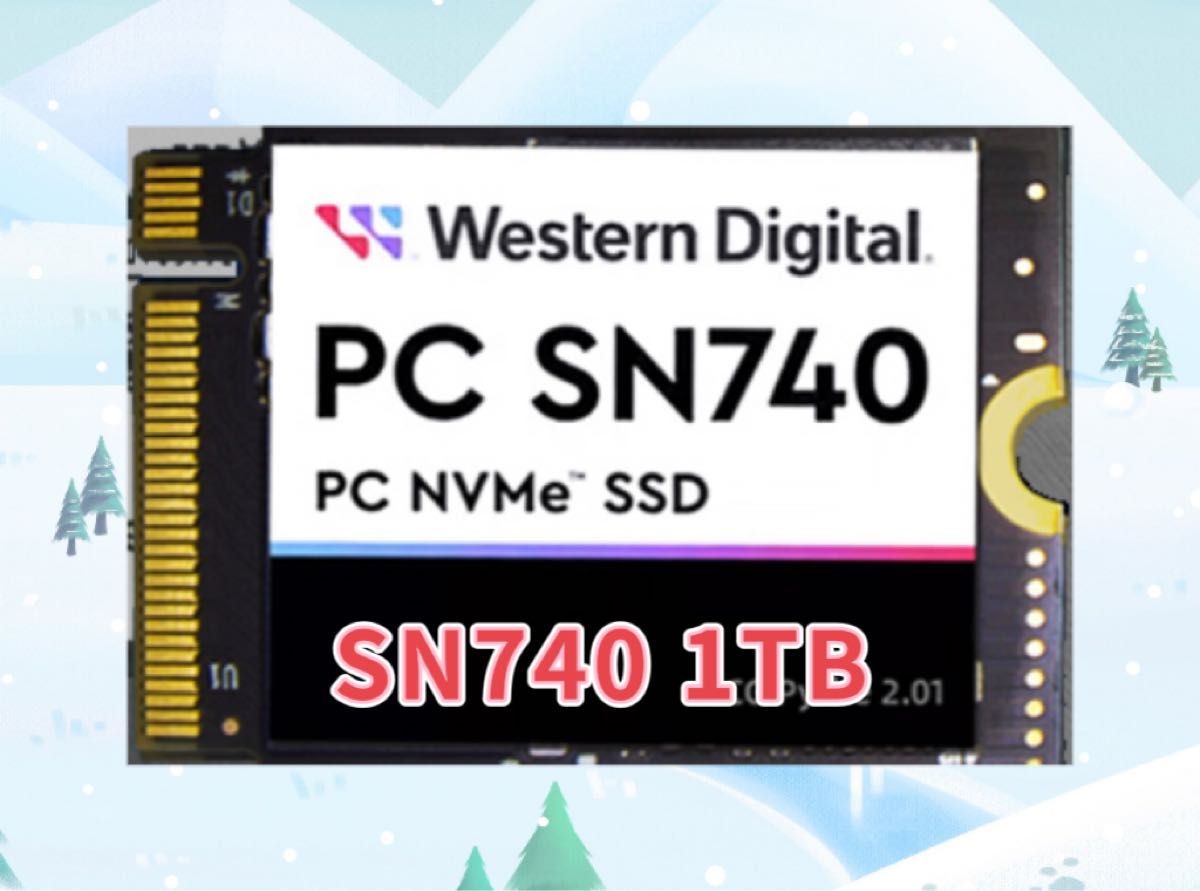 新品WD SN740 NVMe 1TB SSD M 2 2230 steam deck ROG ALLY Yahoo