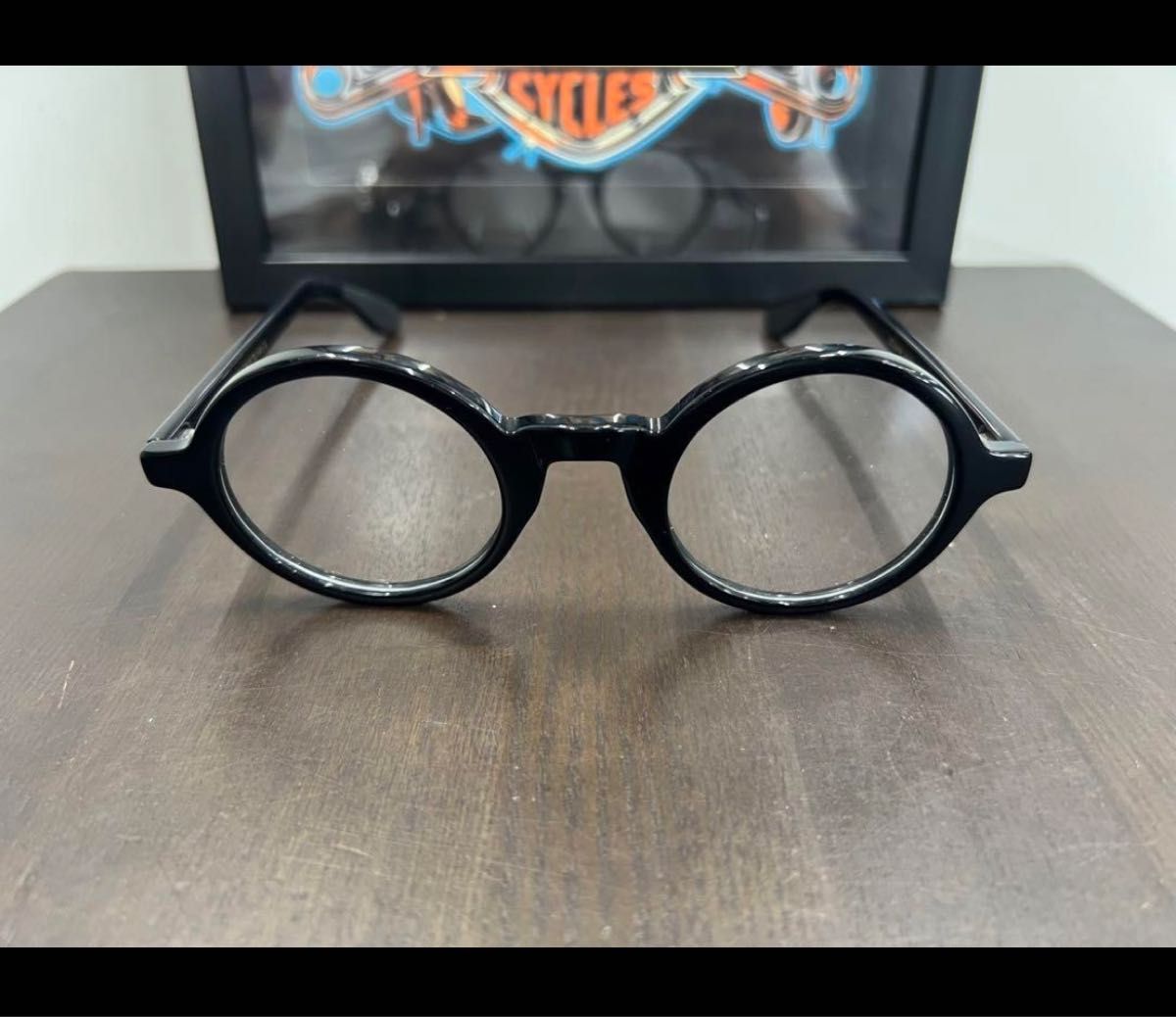 タ モスコット MOSCOT BLACK ブラック ゾルマン 眼鏡 伊達メガネ-