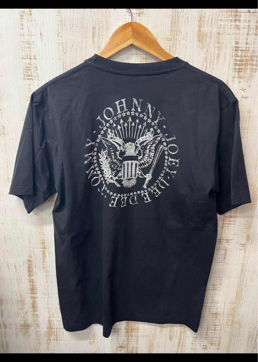 RAMONES ラモーンズ　イラスト　グラフィック　Tシャツ　半袖